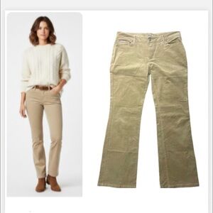 Vintage Y2K Modern Preppy Tan Corduroy Flare Bootcut Pants
